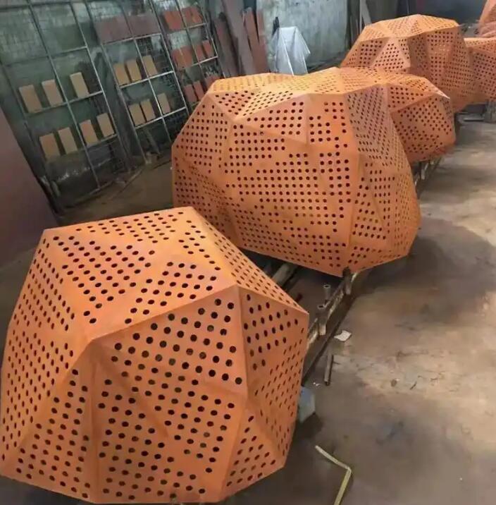 新建耐候钢造型